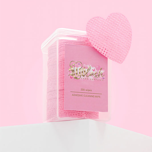 Adhesive wipes